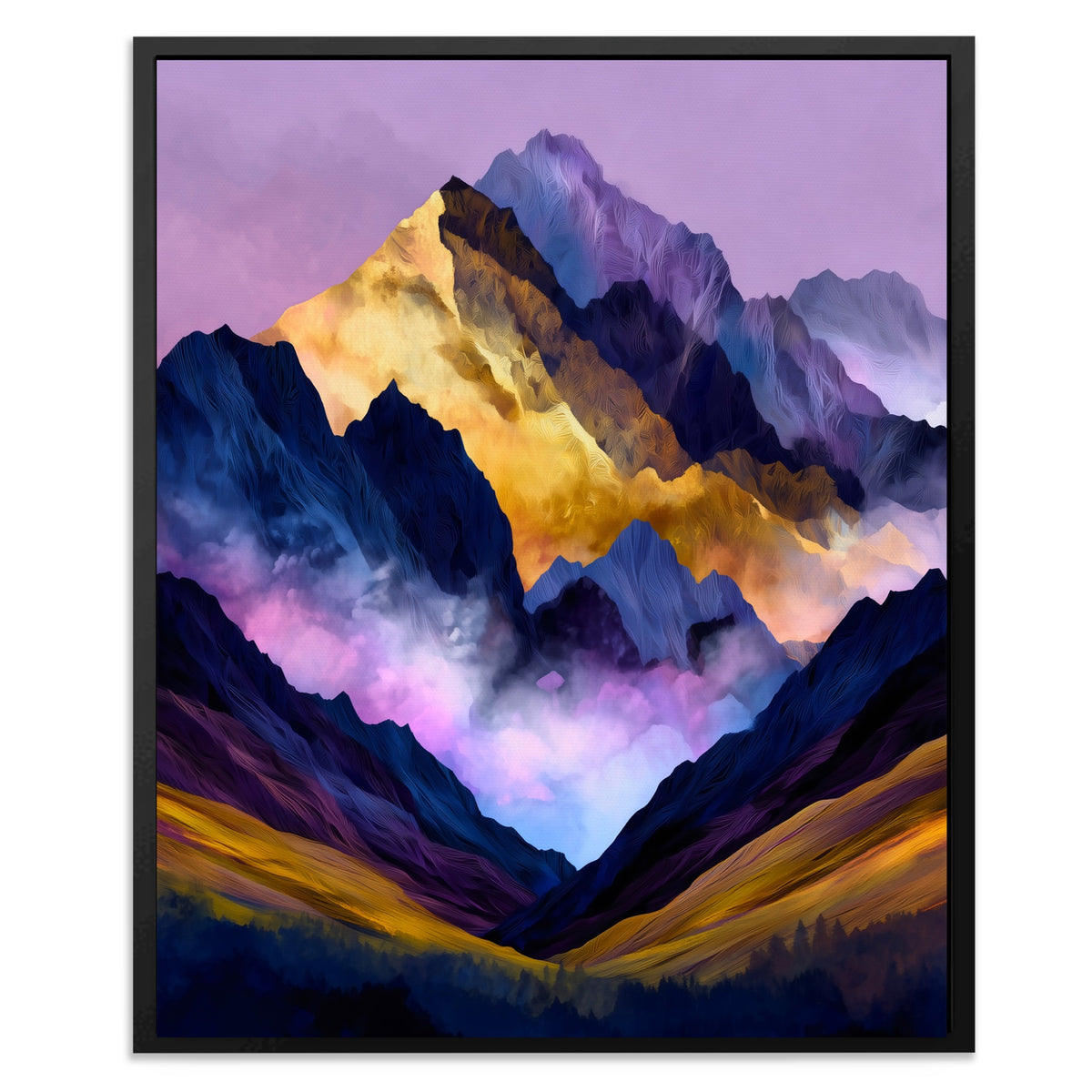 Misty Peaks Layered — Misty Peaks Layered Front Facing Portrait2 33