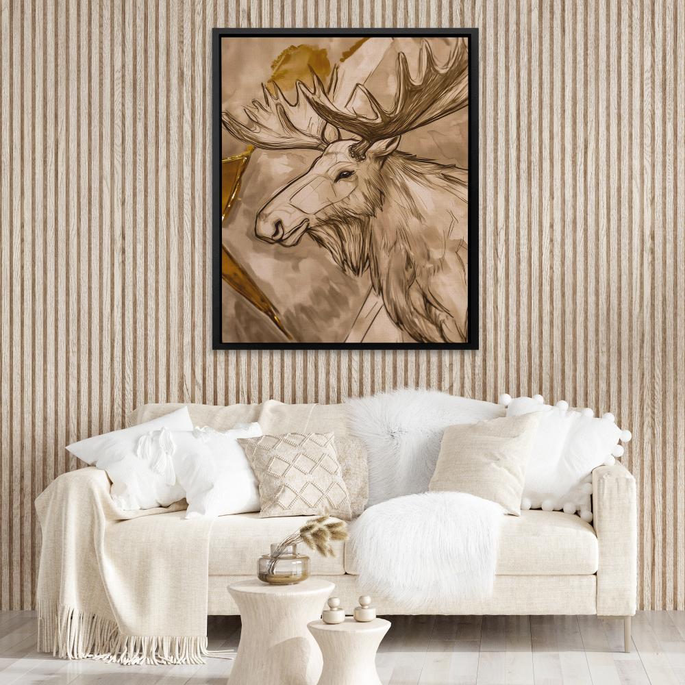 Mocha Moose - Luxury Wall Art