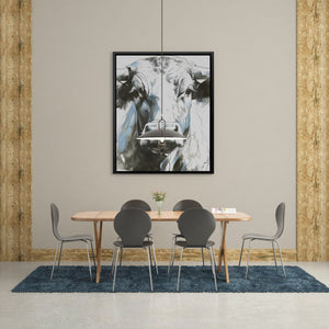 Modern Bull Portrait - Luxury Wall Art