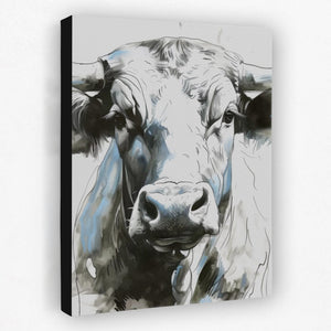 Modern Bull Portrait - Luxury Wall Art