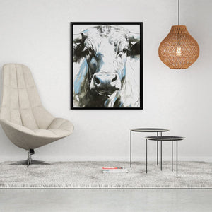 Modern Bull Portrait - Luxury Wall Art