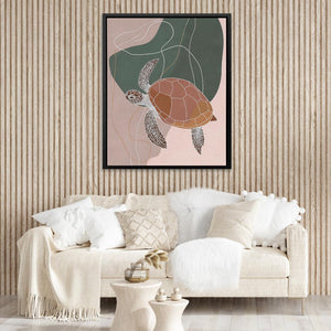 Modern Turtle - Luxury Wall Art