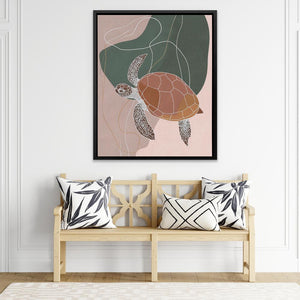 Modern Turtle - Luxury Wall Art