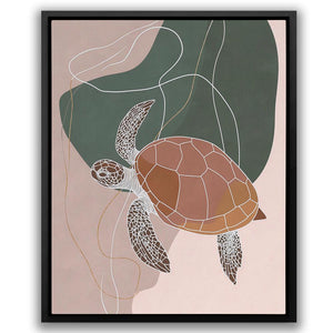 Modern Turtle - Luxury Wall Art