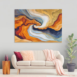 Molten Earth Chambers - Luxury Wall Art
