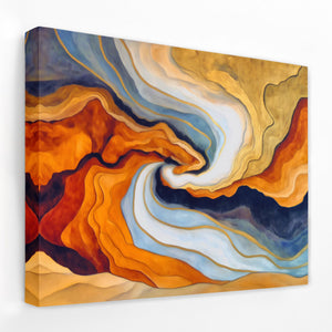 Molten Earth Chambers - Luxury Wall Art