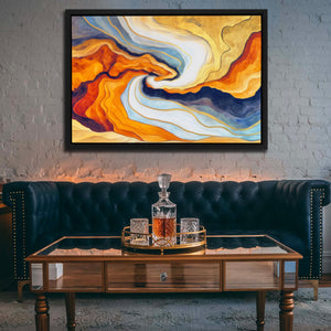 Molten Earth Chambers - Luxury Wall Art