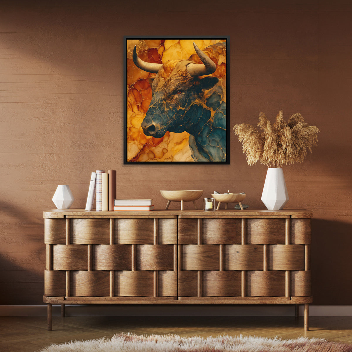 Molten Minotaur - Luxury Wall Art