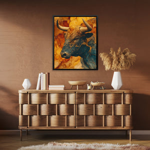 Molten Minotaur - Luxury Wall Art