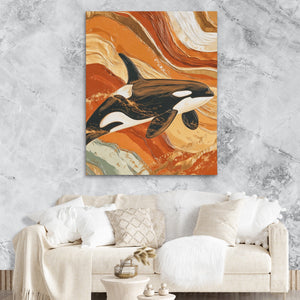 Molton Orca - Luxury Wall Art