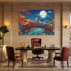 Monk Moonlit Bridge — Monk Moonlit Bridge Italian Bullish Land 107
