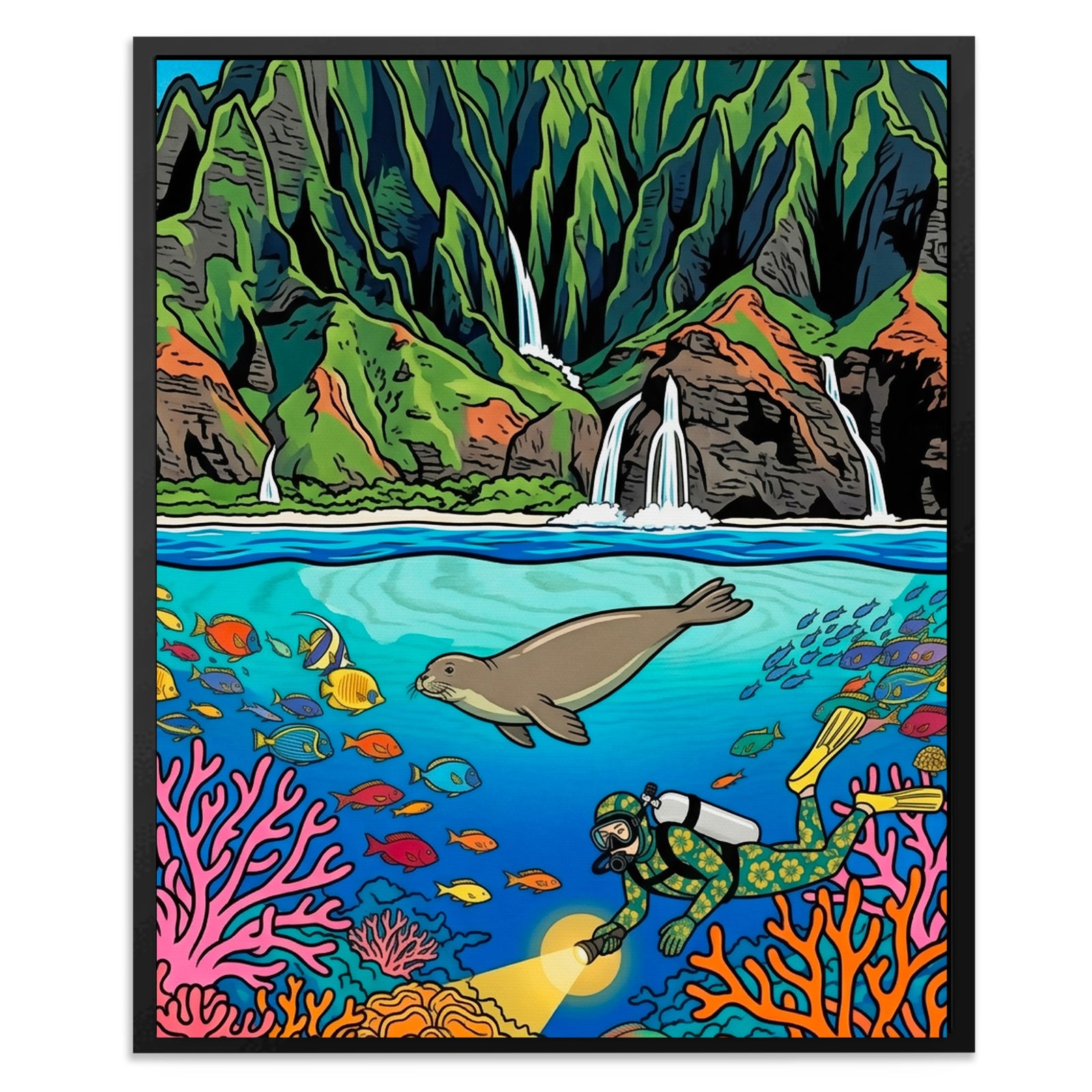 Monk Seal Reef — Monk Seal Reef Front Facing Portrait2 35