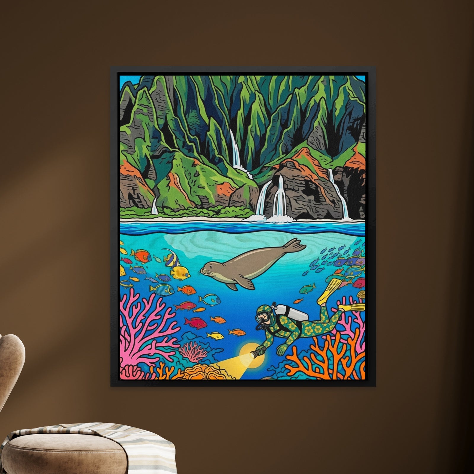Monk Seal Reef — Monk Seal Reef Front Facing Portrait2 35