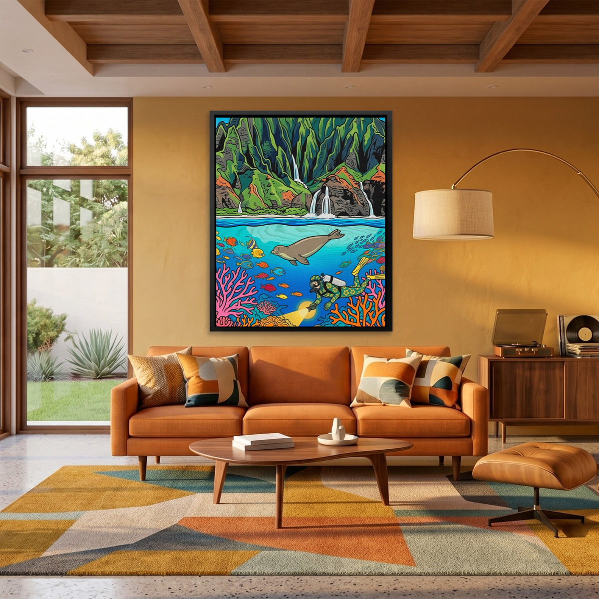 Monk Seal Reef — Monk Seal Reef Orange Room Port 131