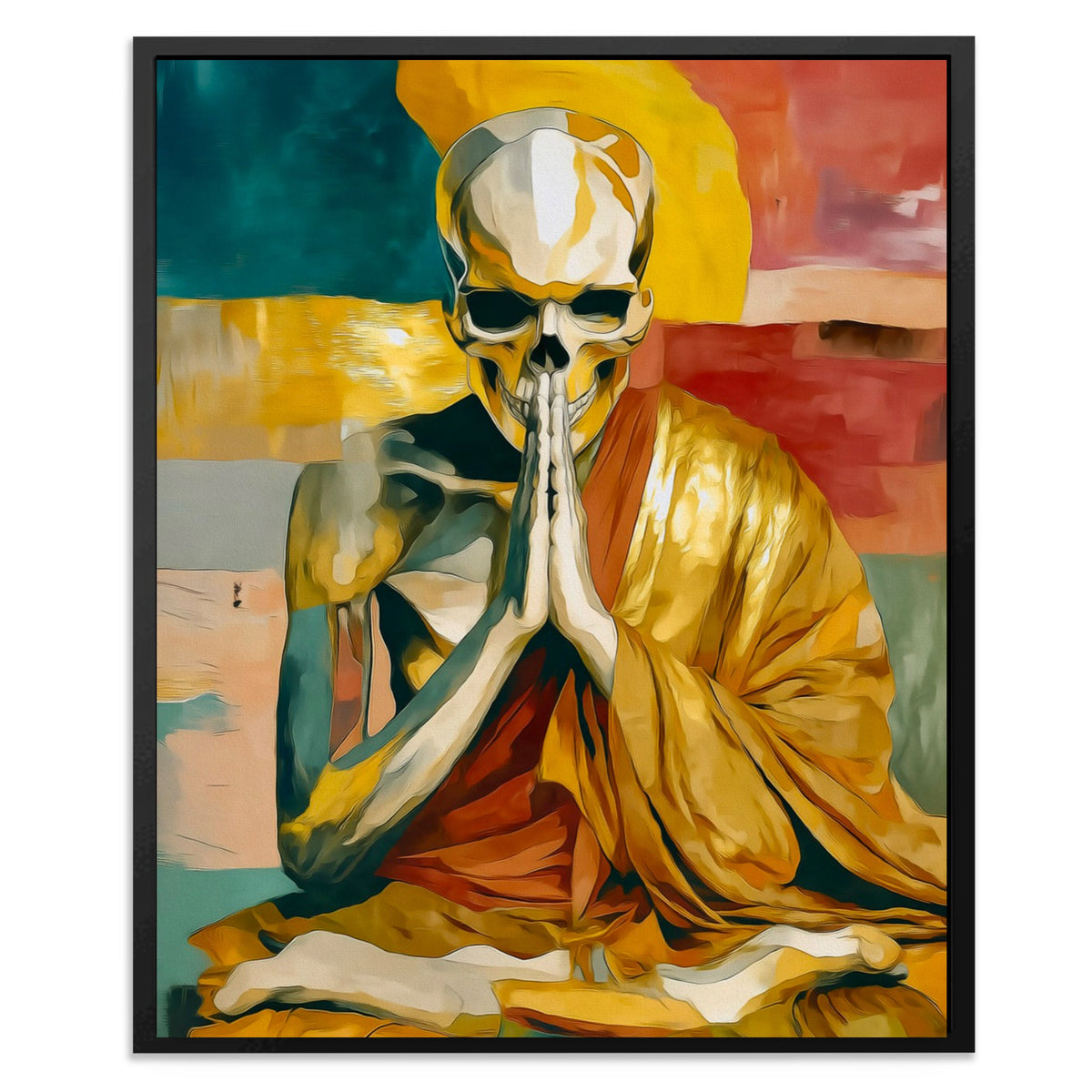 Monks Final Prayer - Luxury Wall Art