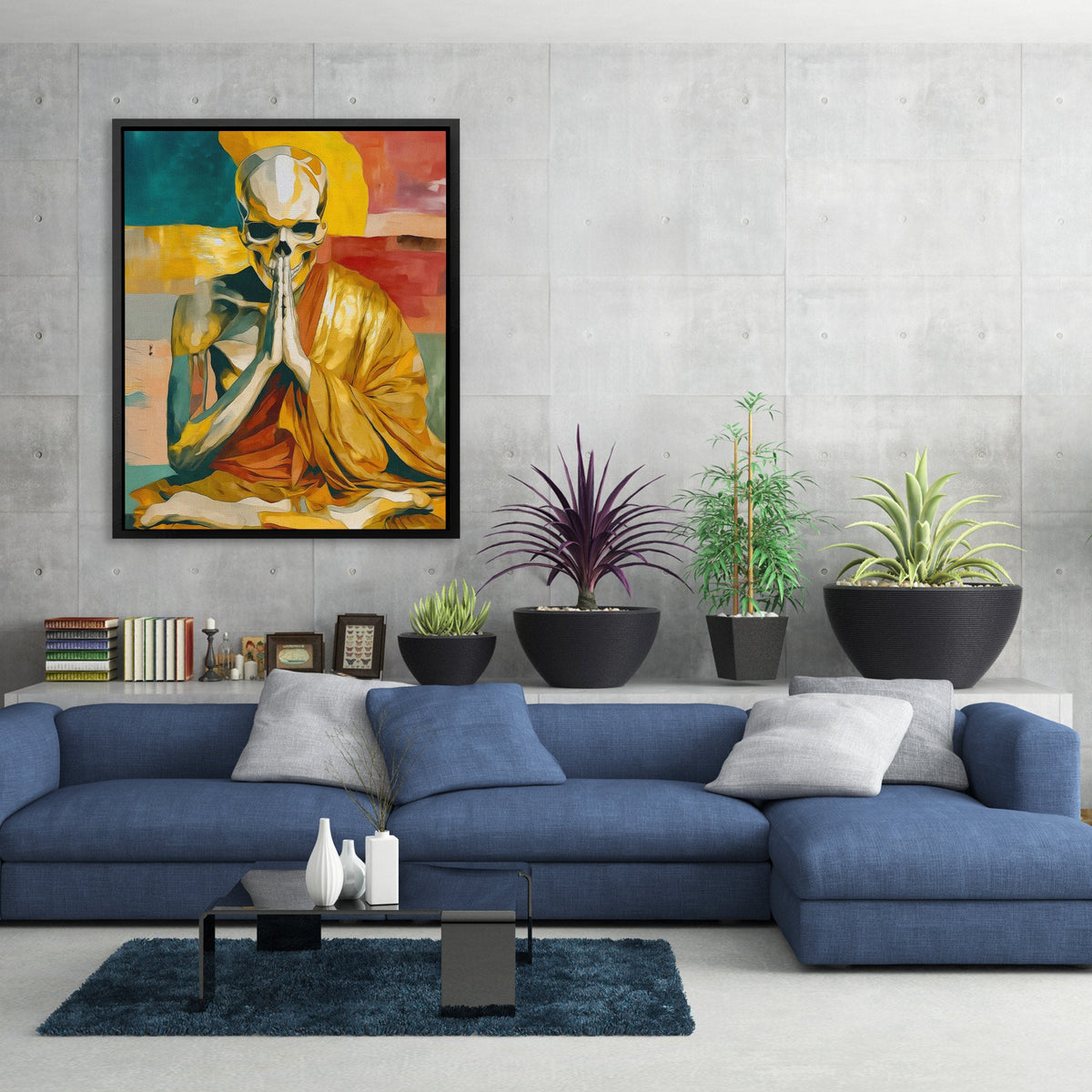 Monks Final Prayer - Luxury Wall Art