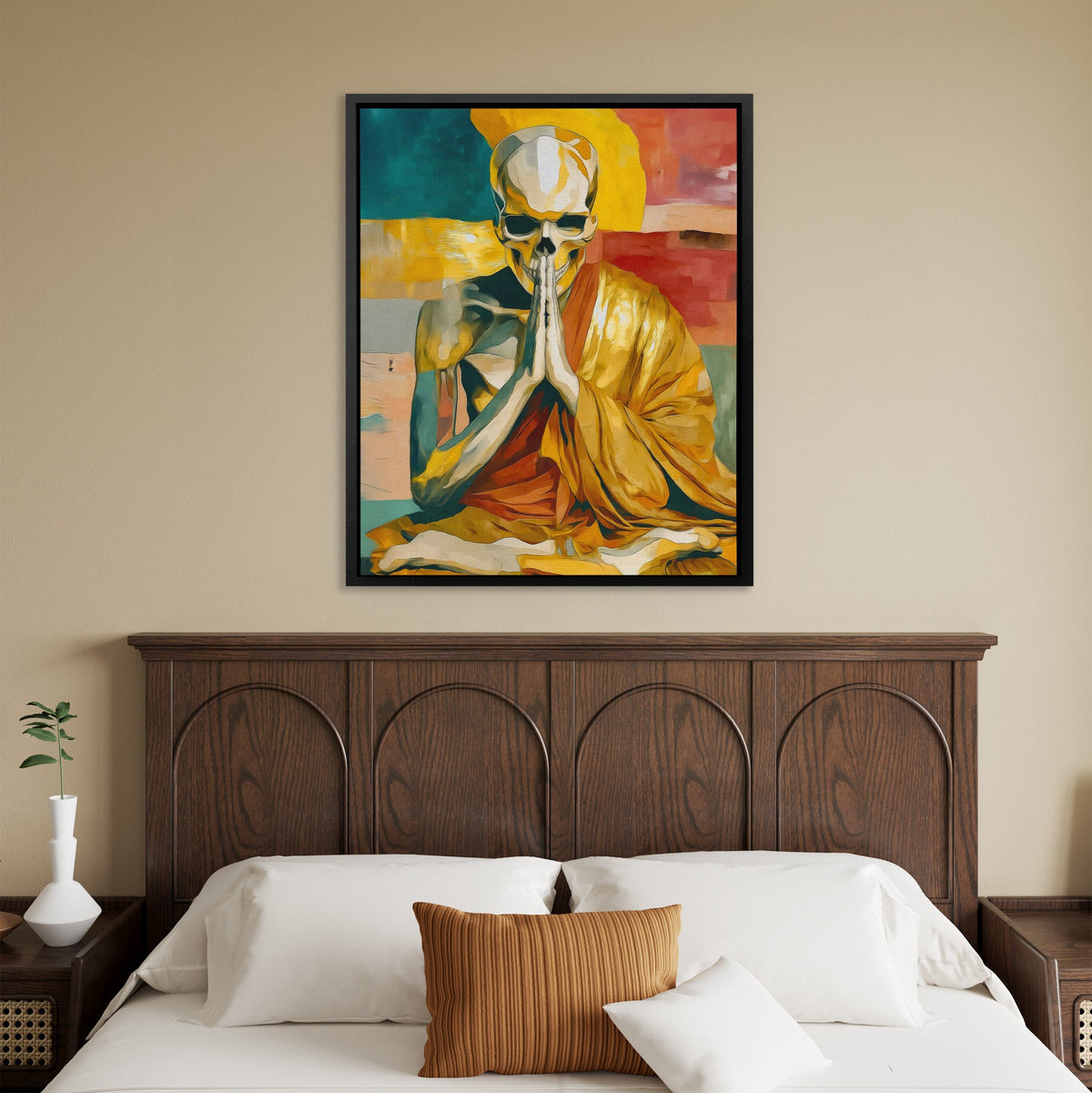 Monks Final Prayer - Luxury Wall Art