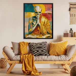 Monks Final Prayer - Luxury Wall Art
