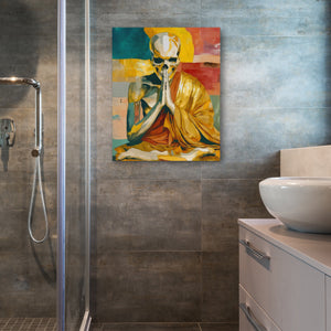 Monks Final Prayer - Luxury Wall Art