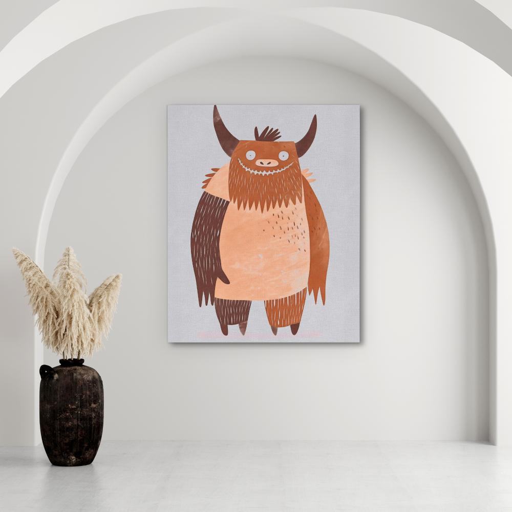 Monster Mischief - Luxury Wall Art
