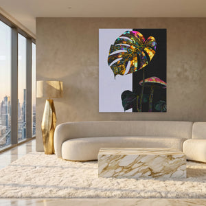 Monstera Psychedelic Bloom — Monstera Psychedelic Bloom White Gold Lux Port 276