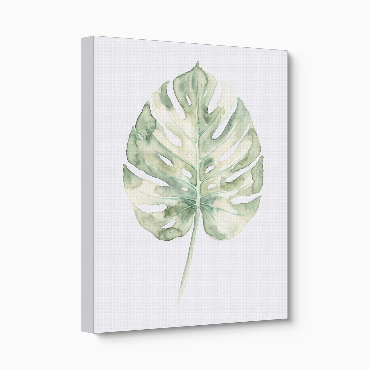 Monstera Sage Leaf - Luxury Wall Art