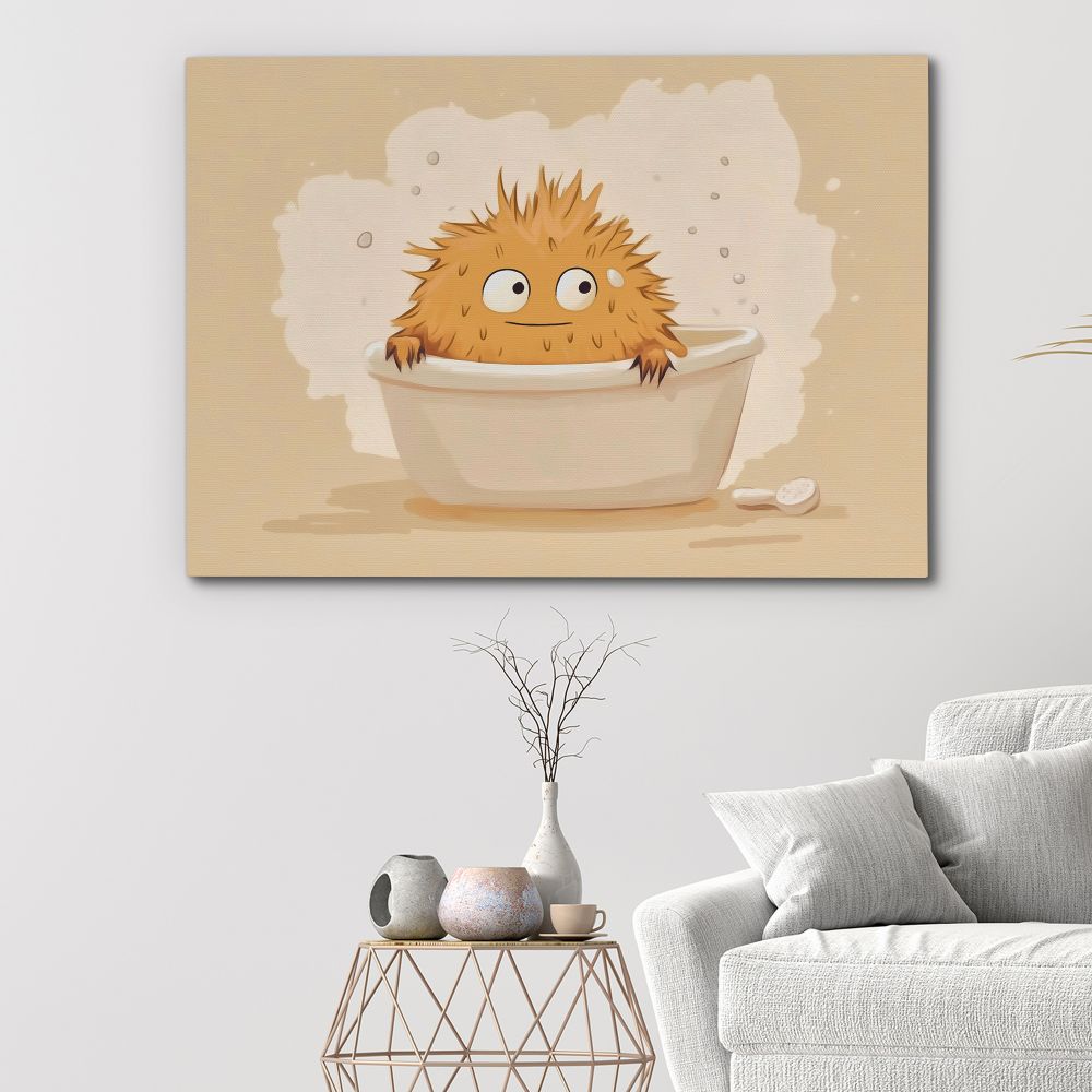 Monster’s Bubble Bath - Luxury Wall Art