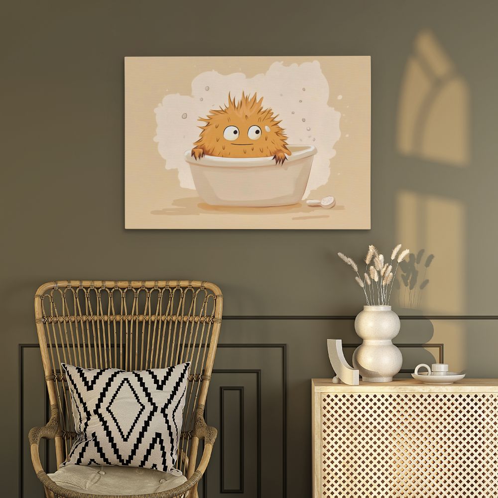 Monster’s Bubble Bath - Luxury Wall Art