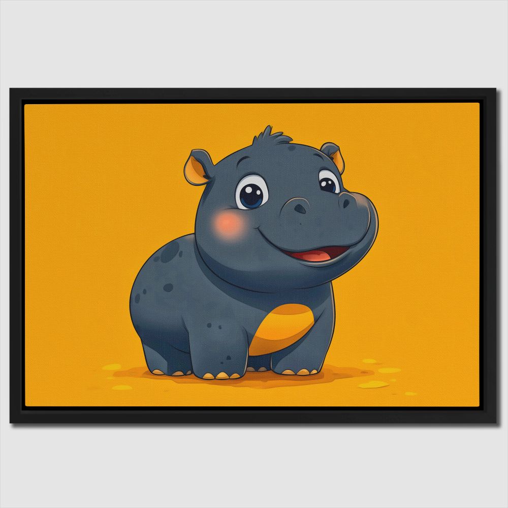 Moo Deng - Luxury Wall Art