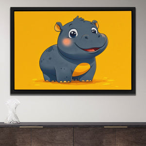 Moo Deng - Luxury Wall Art