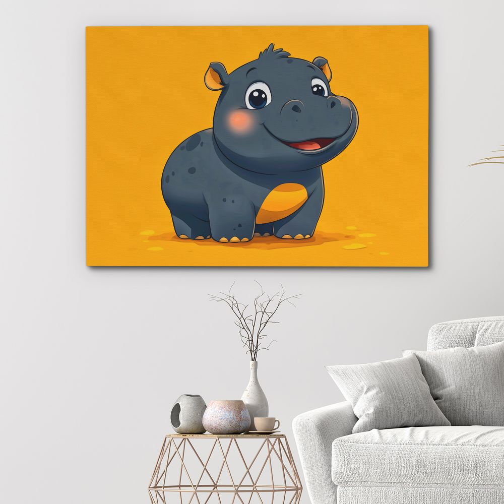 Moo Deng - Luxury Wall Art