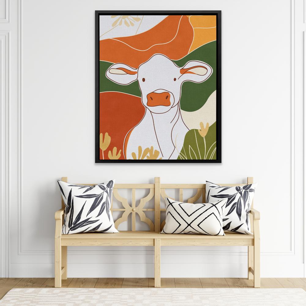 Moo in the Bush - Luxury Wall Art