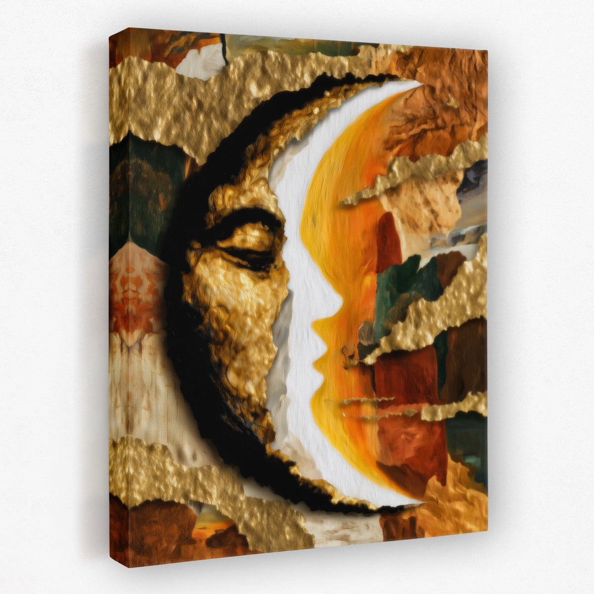 Moon Ink Rising - Luxury Wall Art