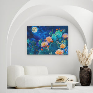 Moonlight Prickles - Luxury Wall Art