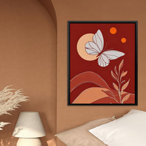 Moonlit Flutter - Luxury Wall Art