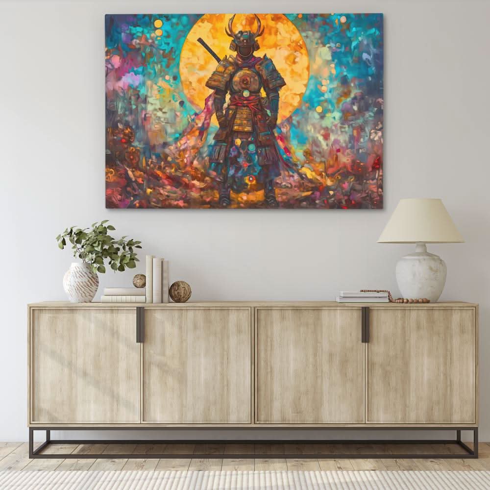 Moonlit Ronin - Luxury Wall Art