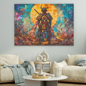 Moonlit Ronin - Luxury Wall Art