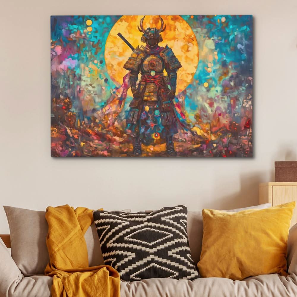 Moonlit Ronin - Luxury Wall Art