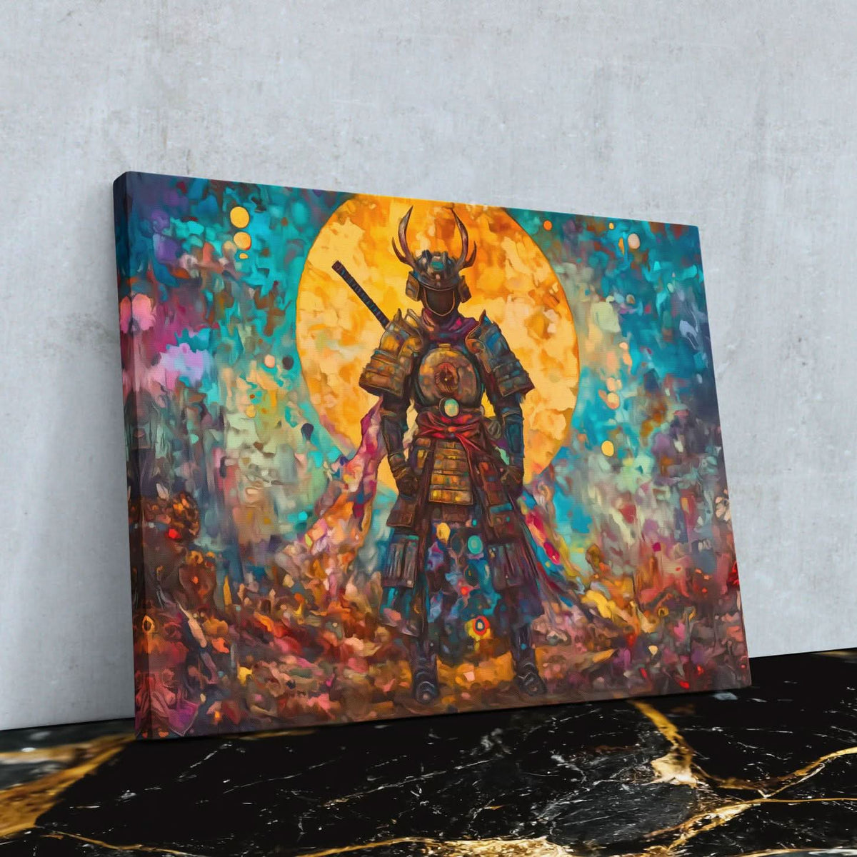 Moonlit Ronin - Luxury Wall Art