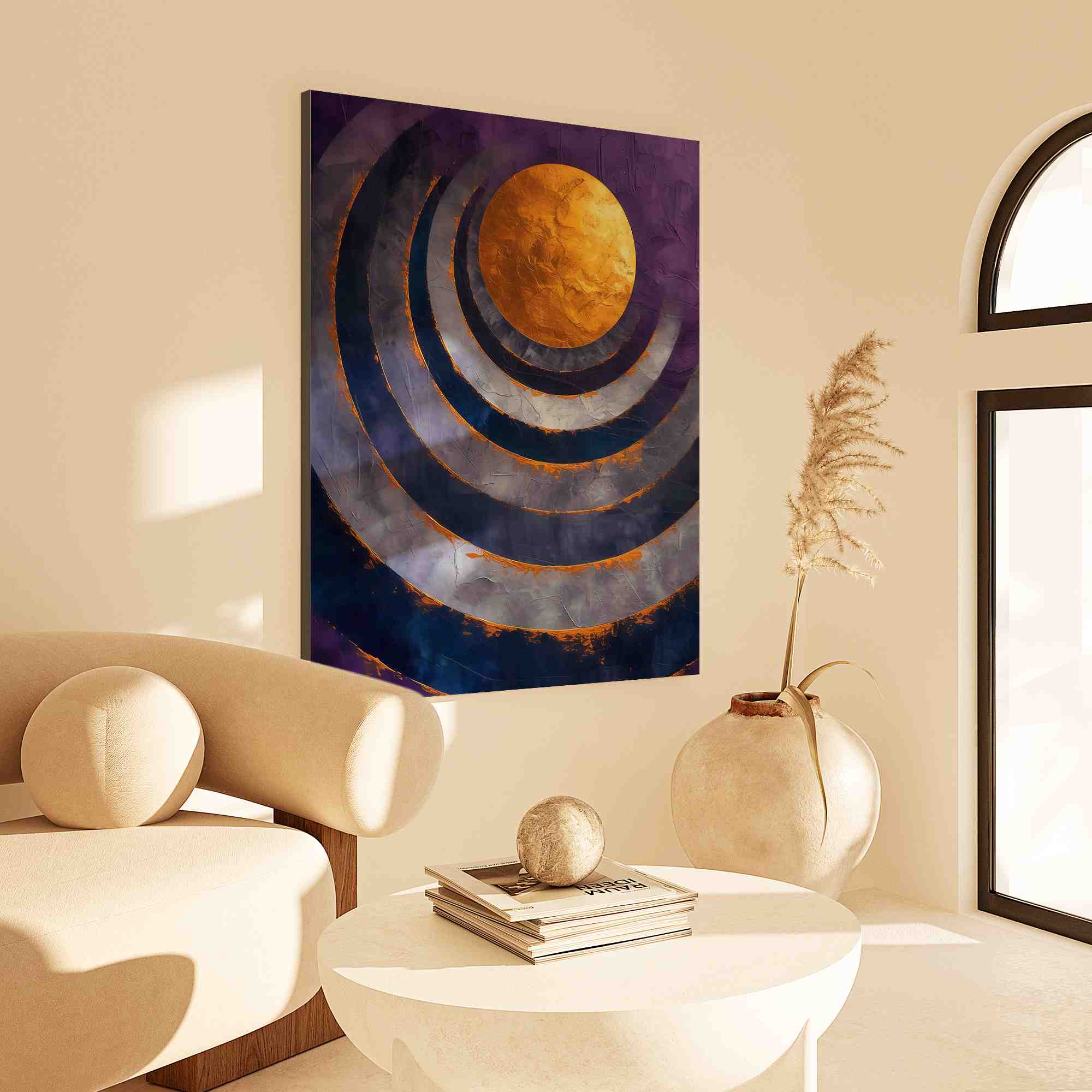 Moonlit Waves - Luxury Wall Art