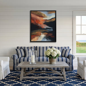 Moonlit Waves Reflection — Moonlit Waves Reflection Striped Couch Port 289