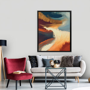 Moonlit Waves Swirl — Moonlit Waves Swirl New   Port Living Room Lux 98