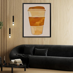 Morning Coffee Cup - Luxury Wall Art