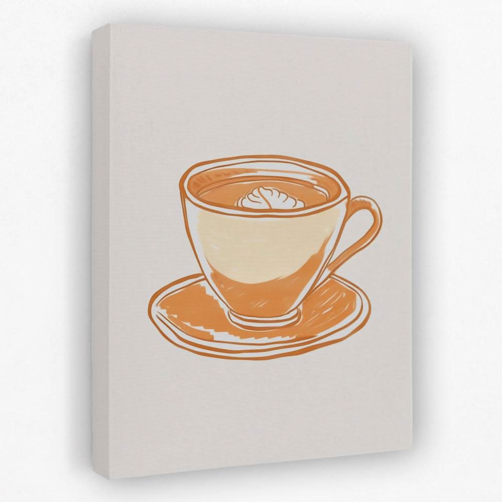 Morning Espresso - Coffee Canvas Wall Art