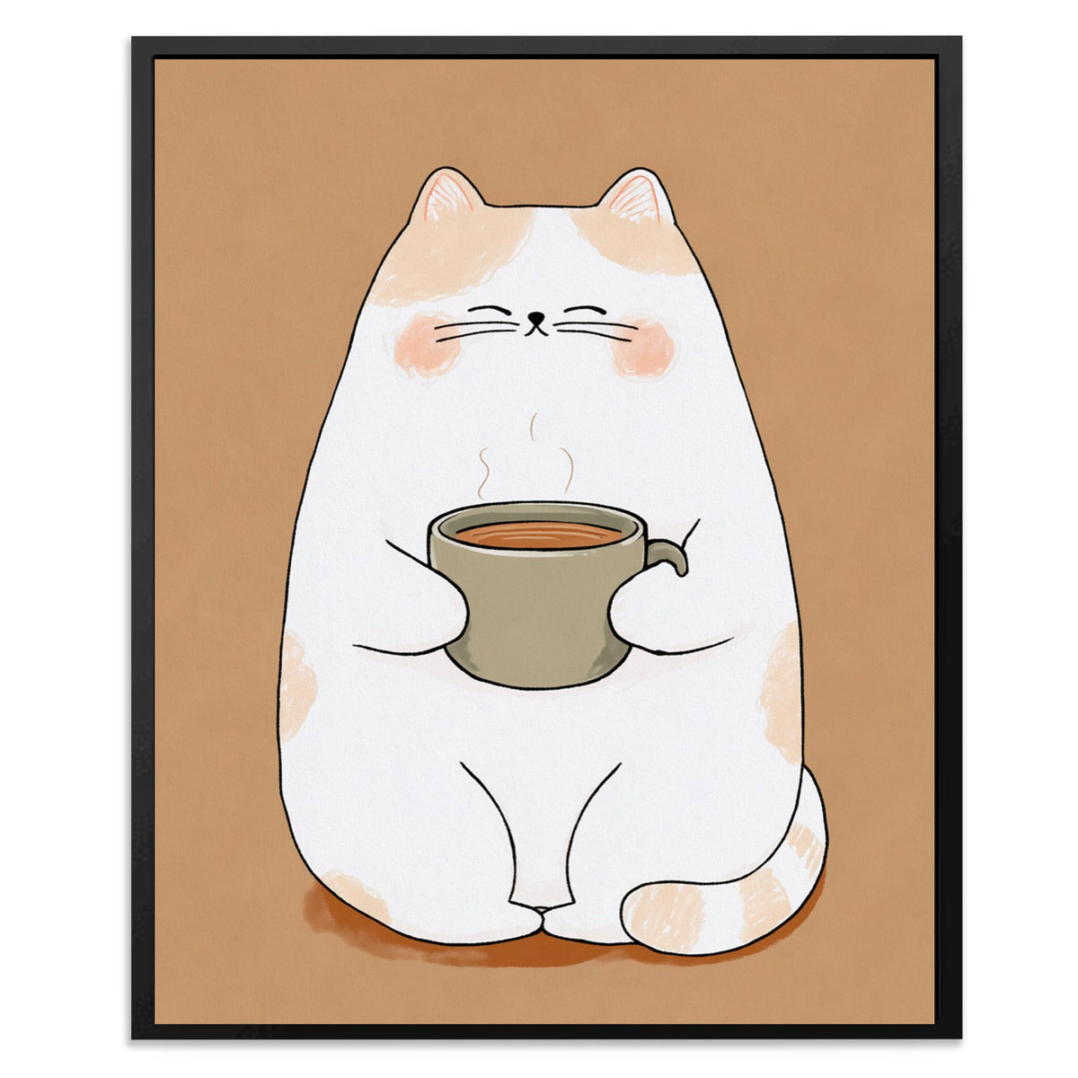 Mornings First Sip - Luxury Wall Art