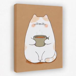 Mornings First Sip - Luxury Wall Art