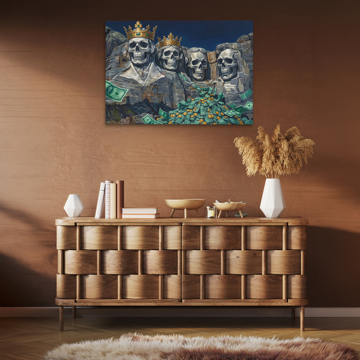 Mount Skullmore Golden — Mount Skullmore Golden Brown Room Clean 28