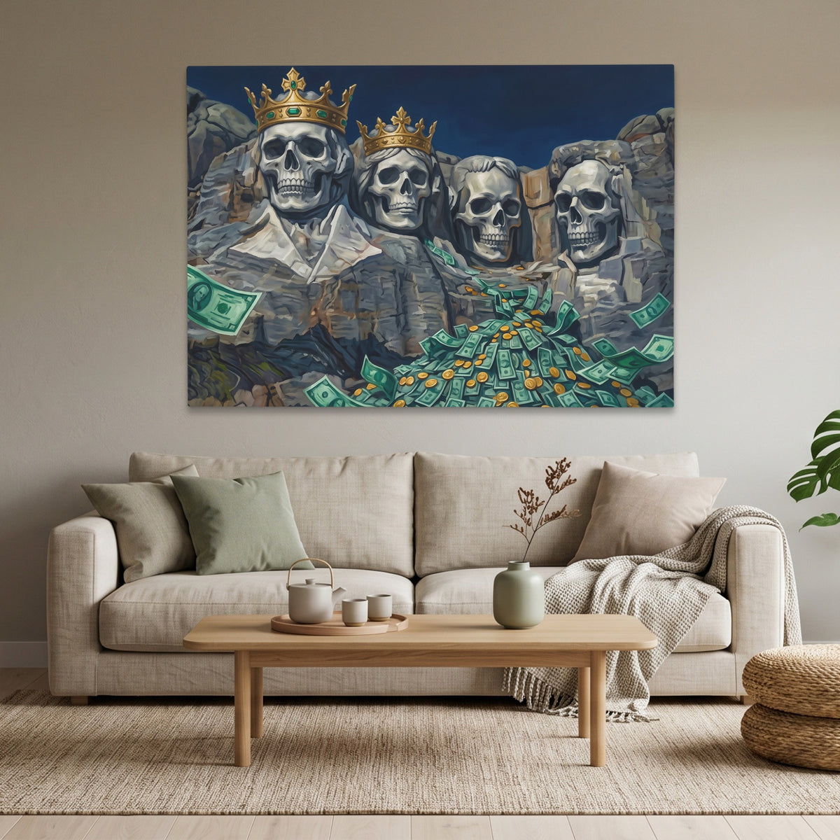 Mount Skullmore Golden — Mount Skullmore Golden Calm Vibes Land 44