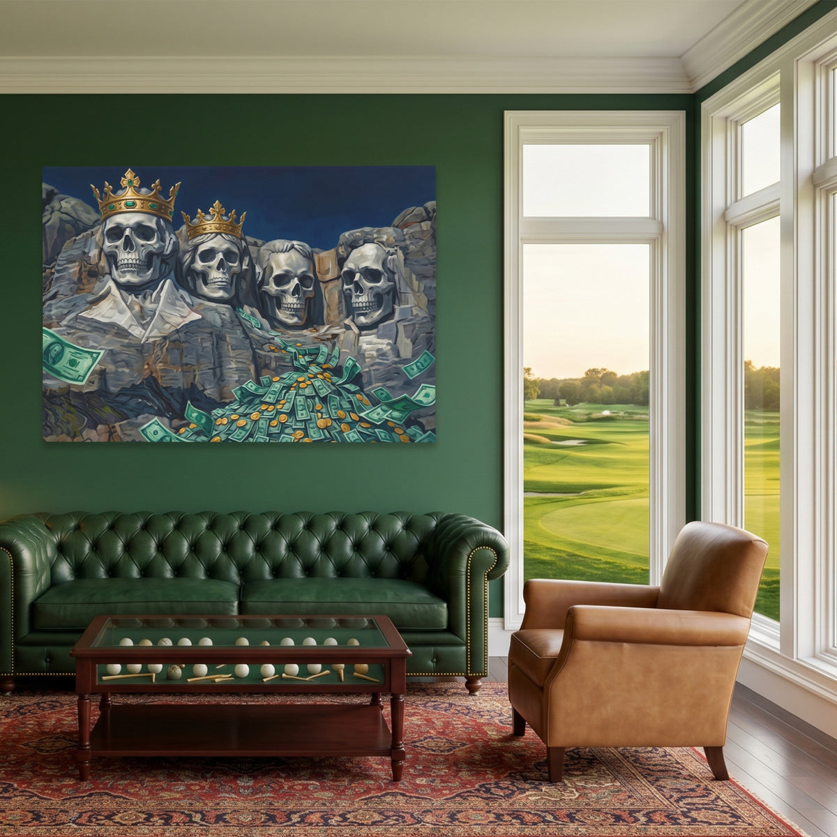 Mount Skullmore Golden — Mount Skullmore Golden Green Golf House Land 76