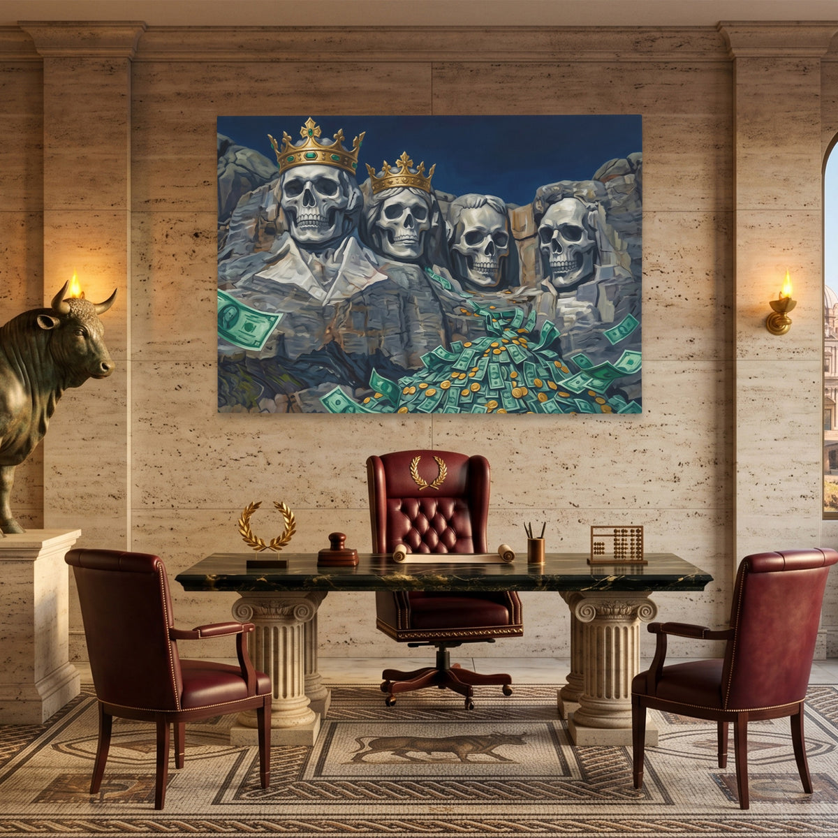 Mount Skullmore Golden — Mount Skullmore Golden Italian Bullish Land 108